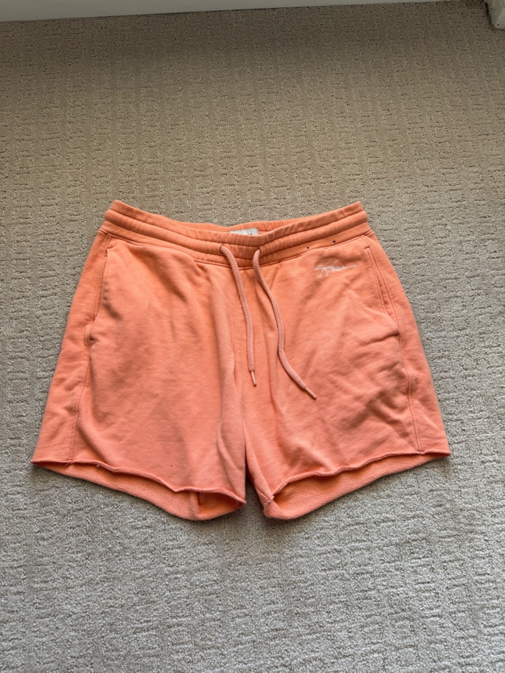 Hollister coral sweat short